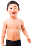 水着の男の子