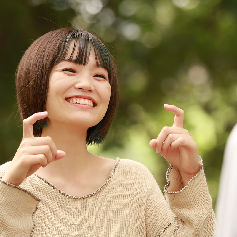 手話ダンス  かすみ草